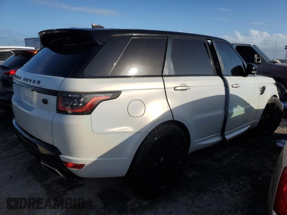 2018 Land Rover Range Rover Sport Autobiography with VIN SALWV2RE7JA809697, listed as a Copart auction lot 77323394 with Not provided miles and Non repairable. Bid and sale history available at DreamBid. Image 3.