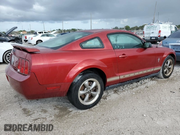2006 Ford Mustang Standard with VIN 1ZVFT80N065258510, listed as a Copart auction lot 54848675 with 116,209 mi miles and Clean title. Bid and sale history available at DreamBid. Image 3.