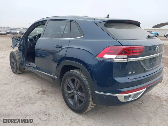 2021 Volkswagen Atlas Cross Sport 3.6L V6 SE w/Technology R-Line with VIN 1V2PE2CAXMC211757, listed as a IAAI auction lot 41566573 with 51,119 mi miles. Bid and sale history available at carsss.com. Image 3.