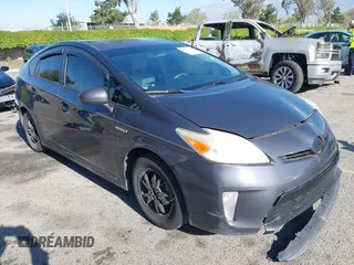 2013 Toyota Prius One with VIN JTDKN3DU9D5559161, listed as a IAAI auction lot 41995781 with 195,694 mi miles. Bid and sale history available at carsss.com. Image 1.