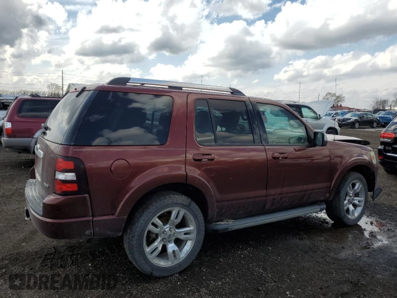 2009 Ford Explorer Limited with VIN 1FMEU85849UA26285, listed as a Copart auction lot 51648065 with 194,333 mi miles and Salvage title. Bid and sale history available at DreamBid. Image 3.