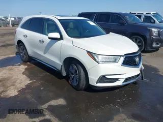 2017 Acura MDX with VIN 5J8YD4H33HL003919, listed as a IAAI auction lot 42416634 with 60,664 mi miles and . Bid and sale history available at DreamBid. Image 1.