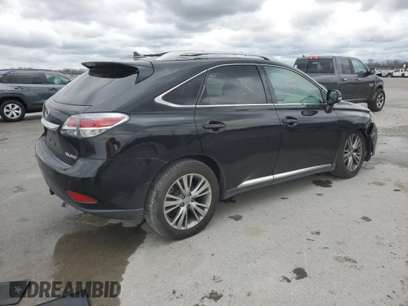 2013 Lexus RX 350 with VIN 2T2ZK1BA1DC109510, listed as a Copart auction lot 49916385 with 191,536 mi miles and Salvage title. Bid and sale history available at DreamBid. Image 3.