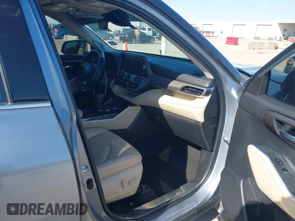 2023 Toyota Highlander L with VIN 5TDKDRAH9PS002343, listed as a IAAI auction lot 41607915 with 105,237 mi miles and . Bid and sale history available at DreamBid. Image 5.
