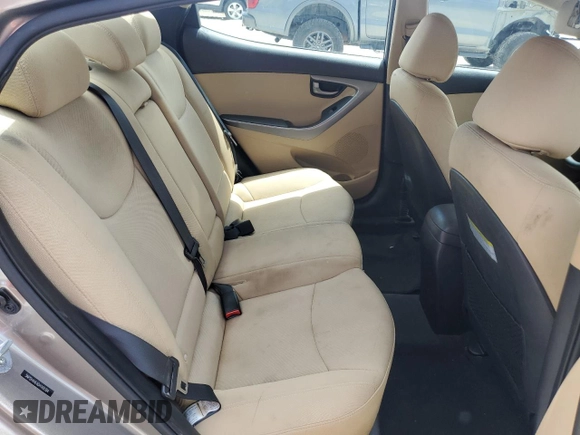 2013 Hyundai Elantra GLS with VIN 5NPDH4AE6DH169394, listed as a Copart auction lot 62767225 with 76,277 mi miles and Salvage title. Bid and sale history available at DreamBid. Image 10.