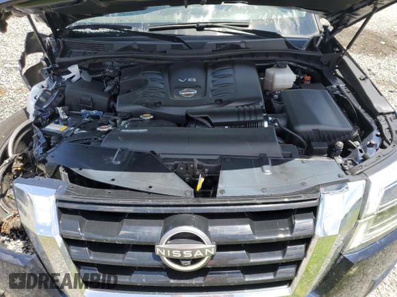 2023 Nissan Armada Platinum with VIN JN8AY2DB8P9835097, listed as a Copart auction lot 63840294 with 36,747 mi miles and Non Repairable. Bid and sale history available at carsss.com. Image 12.