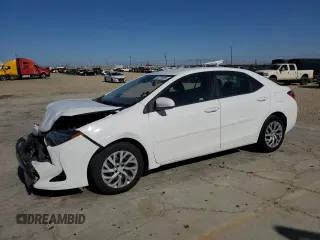 2019 Toyota Corolla L z VIN 2T1BURHE2KC141646, wystawiony jako Copart lot #58274325 z przebiegiem 76 111 mil mil oraz Szkoda całkowita • Salvage title. Historia ofert i sprzedaży dostępna na DreamBid. Obrazek 1.