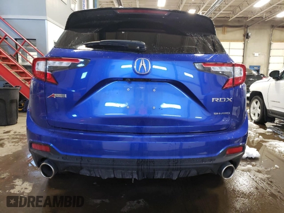 2020 Acura RDX w/A-Spec Pkg with VIN 5J8TC2H64LL023097, listed as a Copart auction lot 39167763 with 35,092 mi miles. Bid and sale history available at carsss.com. Image 6.