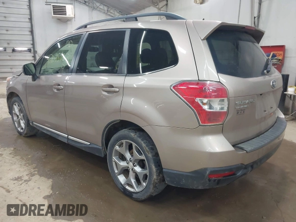 2015 Subaru Forester Touring with VIN JF2SJAUC6FH455446, listed as a IAAI auction lot 42095963 with 152,545 mi miles and . Bid and sale history available at DreamBid. Image 3.