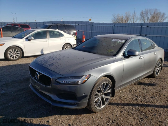 2018 Volvo S90 Momentum with VIN LVY982MK2JP024308, listed as a Copart auction lot 64606192 with 93,767 mi miles. Bid and sale history available at carsss.com. Image 2.