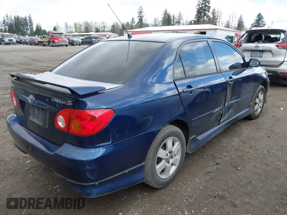 2003 Toyota Corolla CE with VIN 1NXBR32E83Z084375, listed as a IAAI auction lot 41915211 with 299,999 mi miles and . Bid and sale history available at DreamBid. Image 4.