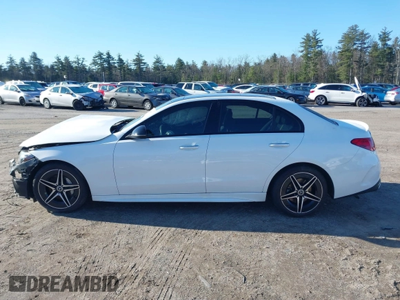 2023 Mercedes-Benz C 300 with VIN W1KAF4HB2PR082535, listed as a IAAI auction lot 41835903 with 38,692 mi miles and . Bid and sale history available at DreamBid. Image 15.