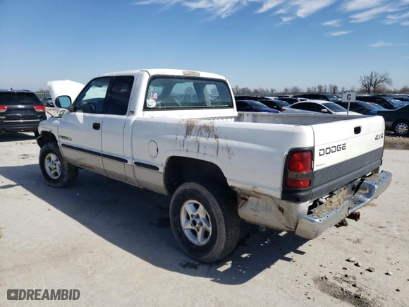 1999 Dodge Ram 1500 with VIN 3B7HF13Z1XG180936, listed as a Copart auction lot 50403303 with 254,619 mi miles and Non Repairable. Bid and sale history available at carsss.com. Image 2.