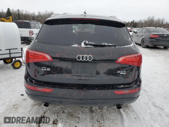 2012 Audi Q5 2.0T Premium with VIN WA1CFAFPXCA011831, listed as a Copart auction lot 88886575 with 136,240 mi miles and Clean Title. Bid and sale history available at carsss.com. Image 6.