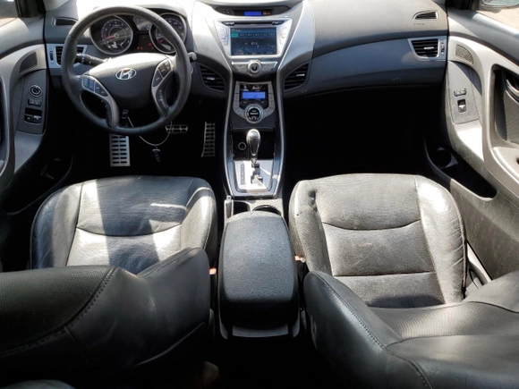 2013 Hyundai Elantra Coupe GS with VIN KMHDH6AE5DU022805, listed as a Copart auction lot 52620345 with 190,607 mi miles and Salvage Title. Bid and sale history available at carsss.com. Image 8.