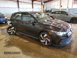 2023 Volkswagen Golf GTI S with VIN WVWGA7CD7PW133476, listed as a Copart auction lot 49722755 with 20,069 mi miles and Salvage Title. Bid and sale history available at carsss.com. Image 4.
