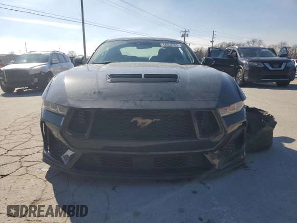 2024 Ford Mustang GT with VIN 1FA6P8CFXR5425350, listed as a Copart auction lot 44554165 with 4,356 mi miles and Salvage Title. Bid and sale history available at DreamBid. Image 5.