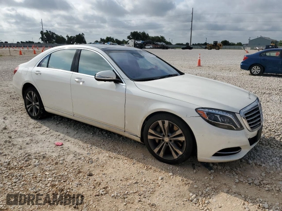 2017 Mercedes-Benz S 550 with VIN WDDUG8CB0HA304126, listed as a Copart auction lot 63276594 with 64,613 mi miles and Clean Title. Bid and sale history available at carsss.com. Image 4.