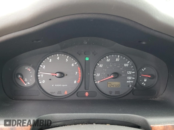 2002 Hyundai Santa Fe GLS with VIN KM8SC73D42U208557, listed as a Copart auction lot 51815115 with 124,730 mi miles and Clean Title. Bid and sale history available at carsss.com. Image 9.