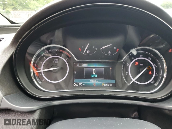 2016 Buick Regal with VIN 2G4GL5EX9G9106497, listed as a Copart auction lot 62536684 with 93,620 mi miles and Salvage Title. Bid and sale history available at DreamBid. Image 9.