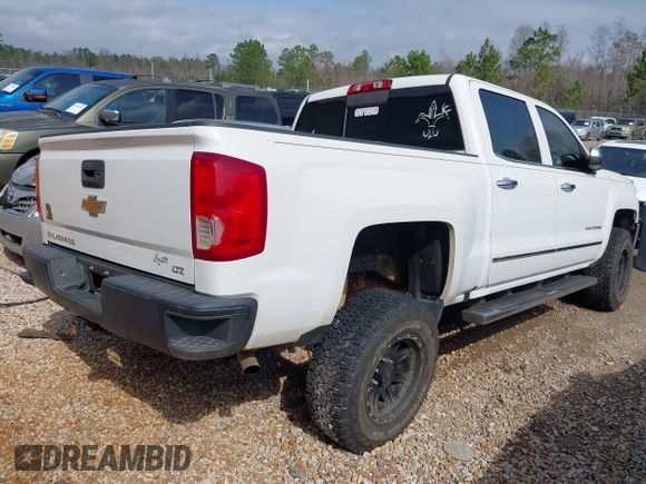 2017 Chevrolet Silverado 1500 LTZ with VIN 3GCPCSEC6HG146995, listed as a IAAI auction lot 41562340 with 155,541 mi miles and . Bid and sale history available at DreamBid. Image 4.
