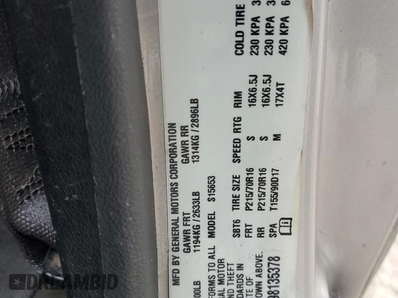 2009 Chevrolet Colorado Work Truck z VIN 1GCCS199298135378, wystawiony jako Copart lot #46033855 z przebiegiem 340 287 mil mil oraz Szkoda całkowita • Salvage title. Historia ofert i sprzedaży dostępna na DreamBid. Obrazek 12.