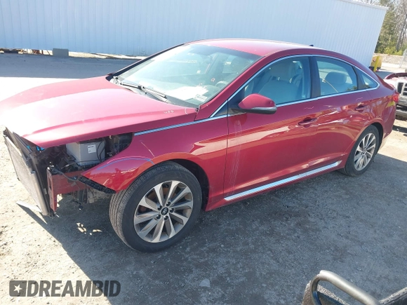 2015 Hyundai Sonata Limited with VIN 5NPE34AF6FH124468, listed as a IAAI auction lot 42002580 with 163,214 mi miles and . Bid and sale history available at carsss.com. Image 2.