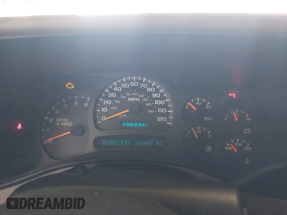 2004 Chevrolet Suburban LT with VIN 1GNFK16Z24J155382, listed as a IAAI auction lot 42535633 with 334,407 mi miles and . Bid and sale history available at DreamBid. Image 7.