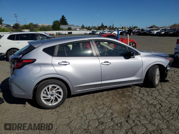 2024 Subaru Impreza with VIN JF1GUABC5R8855569, listed as a Copart auction lot 50384825 with 1,733 mi miles and Salvage Title. Bid and sale history available at carsss.com. Image 3.