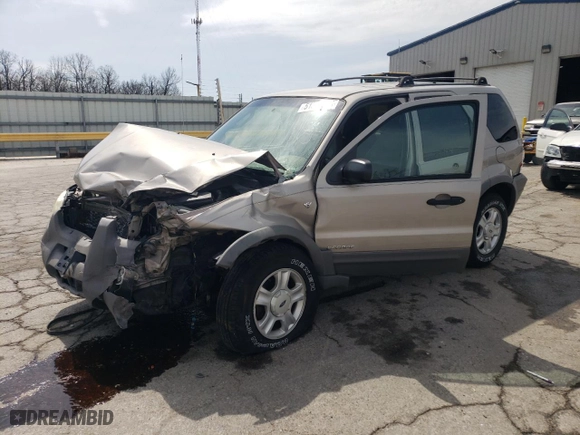 2001 Ford Escape XLT with VIN 1FMYU041X1KC65004, listed as a Copart auction lot 51302325 with 150,917 mi miles and Salvage Title. Bid and sale history available at carsss.com. Image 1.