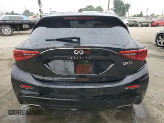 2017 Infiniti QX30 Premium with VIN SJKCH5CP8HA016509, listed as a Copart auction lot 73247654 with 81,303 mi miles and Salvage Title. Bid and sale history available at DreamBid. Image 6.