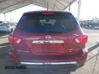 2017 Nissan Pathfinder SV with VIN 5N1DR2MM2HC655993, listed as a IAAI auction lot 41108207 with 139,733 mi miles. Bid and sale history available at carsss.com. Image 16.