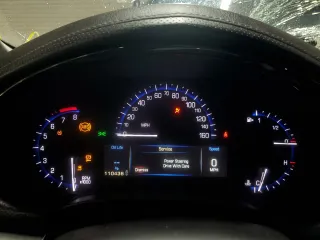 2013 Cadillac XTS Luxury with VIN 2G61R5S36D9193588, listed as a Copart auction lot 51359575 with 110,436 mi miles and Salvage Title. Bid and sale history available at carsss.com. Image 9.