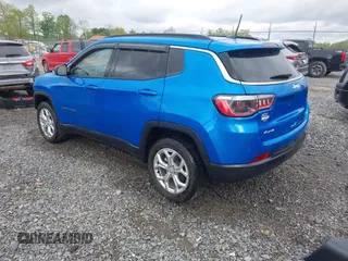 2024 Jeep Compass Latitude with VIN 3C4NJDBN9RT132368, listed as a IAAI auction lot 42149252 with 22,562 mi miles and . Bid and sale history available at DreamBid. Image 3.