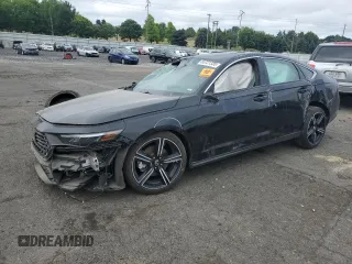 2023 Honda Accord Sport с VIN 1HGCY2F53PA023296, выставлен на аукционе Copart как лот 65721335 с пробегом Не указан миль и Чистый • Clean title. История ставок и продаж доступна на DreamBid. Изображение 1.