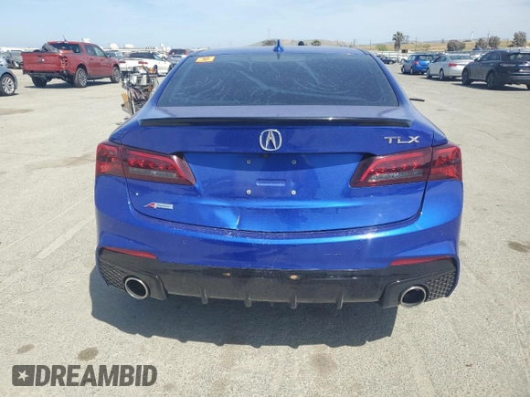2020 Acura TLX w/A-Spec Pkg with VIN 19UUB1F63LA001267, listed as a Copart auction lot 54345815 with 72,870 mi miles and Salvage title. Bid and sale history available at DreamBid. Image 6.