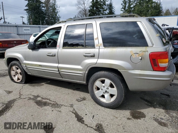 2001 Jeep Grand Cherokee Limited with VIN 1J4GW58N11C606217, listed as a Copart auction lot 50088515 with 138,946 mi miles and Clean Title. Bid and sale history available at carsss.com. Image 2.