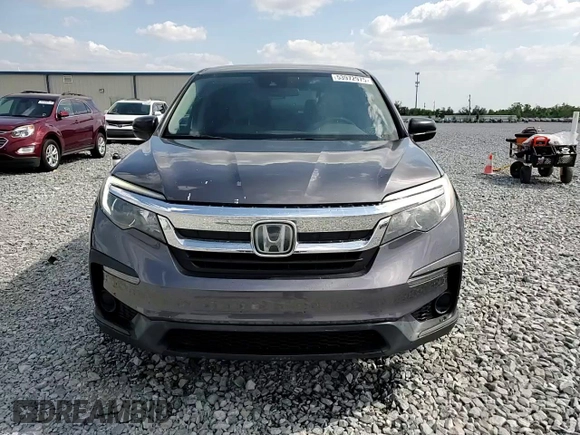 2019 Honda Pilot LX with VIN 5FNYF5H19KB016889, listed as a Copart auction lot 53972975 with 75,721 mi miles and Salvage Title. Bid and sale history available at DreamBid. Image 14.