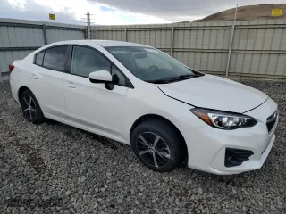 2019 Subaru Impreza Premium with VIN 4S3GKAC67K3628833, listed as a Copart auction lot 43276695 with 50,318 mi miles and Salvage Title. Bid and sale history available at carsss.com. Image 4.