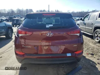 2018 Hyundai Tucson SE z VIN KM8J2CA43JU768692, wystawiony jako Copart lot #50586955 z przebiegiem 46 703 mil mil oraz Szkody całkowita. Historia ofert i sprzedaży dostępna na DreamBid. Obrazek 6.