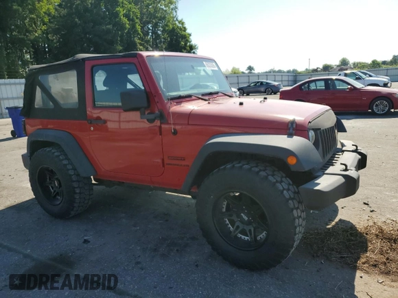 2014 Jeep Wrangler Sport с VIN 1C4AJWAG9EL186451, выставлен на аукционе Copart как лот 66333595 с пробегом 145 921 миль миль и Чистый • Clean title. История ставок и продаж доступна на DreamBid. Изображение 4.