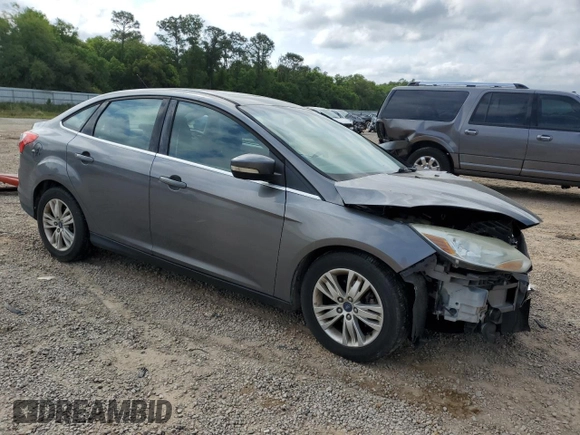 2012 Ford Focus SEL with VIN 1FAHP3H27CL393655, listed as a Copart auction lot 53046675 with 175,342 mi miles and Salvage Title. Bid and sale history available at carsss.com. Image 4.