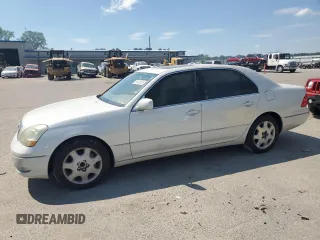 2003 Lexus LS 430 with VIN JTHBN30F330092773, listed as a Copart auction lot 55436035 with 214,130 mi miles and Clean Title. Bid and sale history available at DreamBid. Image 1.