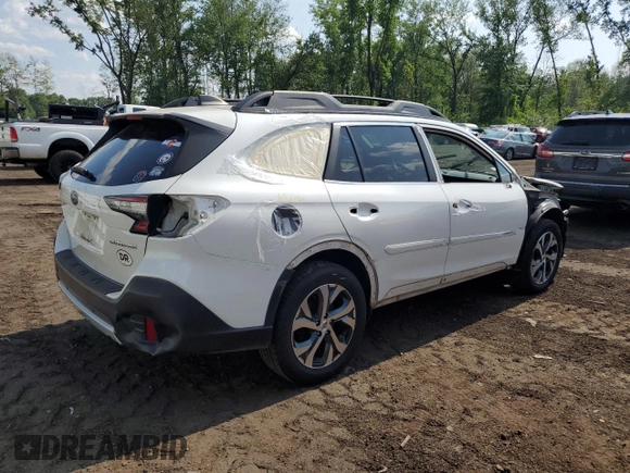 2020 Subaru Outback Limited with VIN 4S4BTANC0L3225610, listed as a Copart auction lot 61607375 with Not provided miles and Salvage title. Bid and sale history available at DreamBid. Image 3.