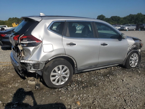 2018 Nissan Rogue SV with VIN KNMAT2MV6JP549448, listed as a Copart auction lot 68287424 with 54,058 mi miles and Salvage Title. Bid and sale history available at carsss.com. Image 3.