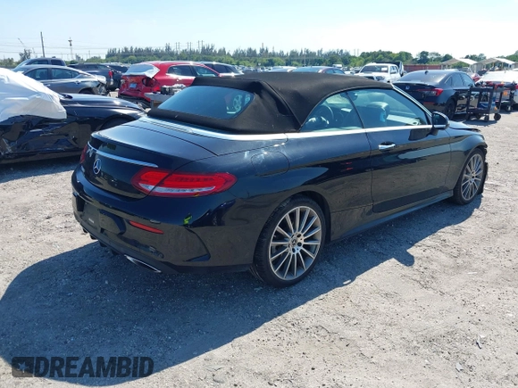 2018 Mercedes-Benz C 300 with VIN WDDWK4JB2JF705818, listed as a IAAI auction lot 42039220 with 73,199 mi miles and . Bid and sale history available at DreamBid. Image 4.