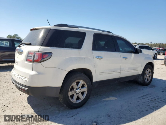 2015 GMC Acadia SLE with VIN 1GKKRNED7FJ290820, listed as a Copart auction lot 48412445 with Not Provided miles and Salvage Title. Bid and sale history available at DreamBid. Image 3.