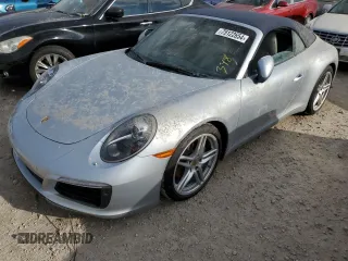2017 Porsche 911 Carrera with VIN WP0CA2A95HS142279, listed as a Copart auction lot 75122654 with Not Provided miles and Salvage Title. Bid and sale history available at DreamBid. Image 1.