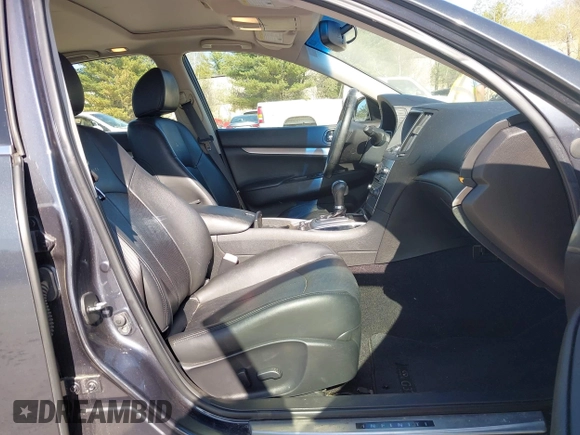 2011 Infiniti G37 x with VIN JN1CV6ARXBM354640, listed as a IAAI auction lot 42149111 with 107,520 mi miles. Bid and sale history available at carsss.com. Image 5.