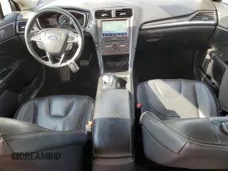 2020 Ford Fusion Titanium with VIN 3FA6P0D96LR173756, listed as a Copart auction lot 56467885 with 77,217 mi miles and Salvage title. Bid and sale history available at DreamBid. Image 8.